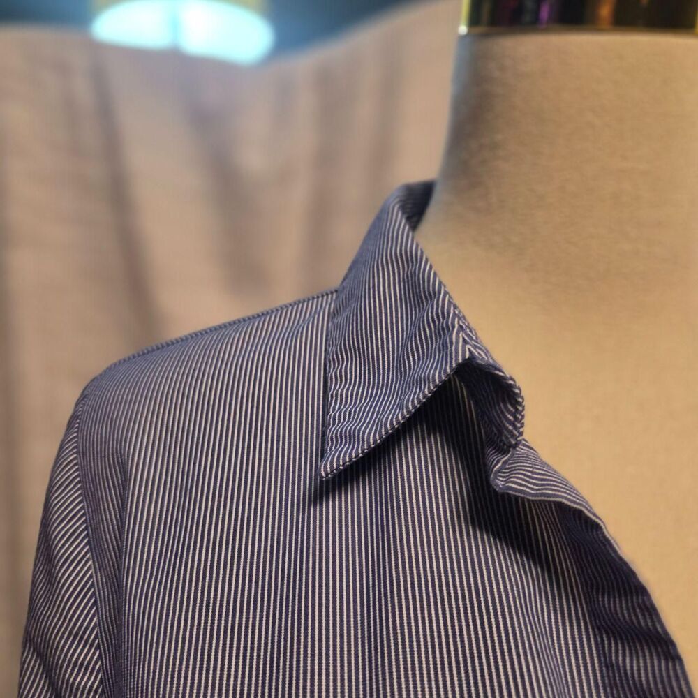 Worthington Women's Blue and White Shirt